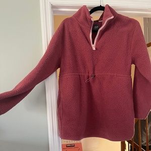GAP Sherpa maternity sweatshirt